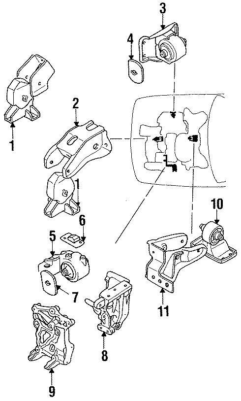 10ENGINE / TRANSAXLE. ENGINE & TRANS MOUNTING.https://images.simplepart.com/images/parts/motor/fullsize/PL91200.png