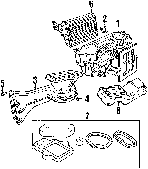 8AIR CONDITIONER & HEATER. HEATER COMPONENTS.https://images.simplepart.com/images/parts/motor/fullsize/PL95162.png