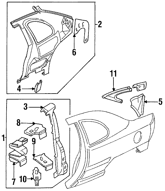 10QUARTER PANEL. INNER STRUCTURE.https://images.simplepart.com/images/parts/motor/fullsize/PL95798.png