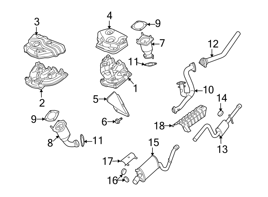 10EXHAUST SYSTEM. EXHAUST COMPONENTS. MANIFOLD.https://images.simplepart.com/images/parts/motor/fullsize/PM01220.png