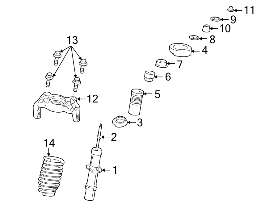 14FRONT SUSPENSION. STRUTS & COMPONENTS.https://images.simplepart.com/images/parts/motor/fullsize/PM01260.png