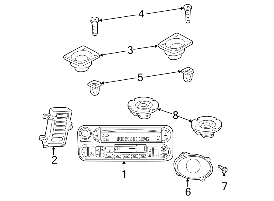 7INSTRUMENT PANEL. SOUND SYSTEM.https://images.simplepart.com/images/parts/motor/fullsize/PM01330.png