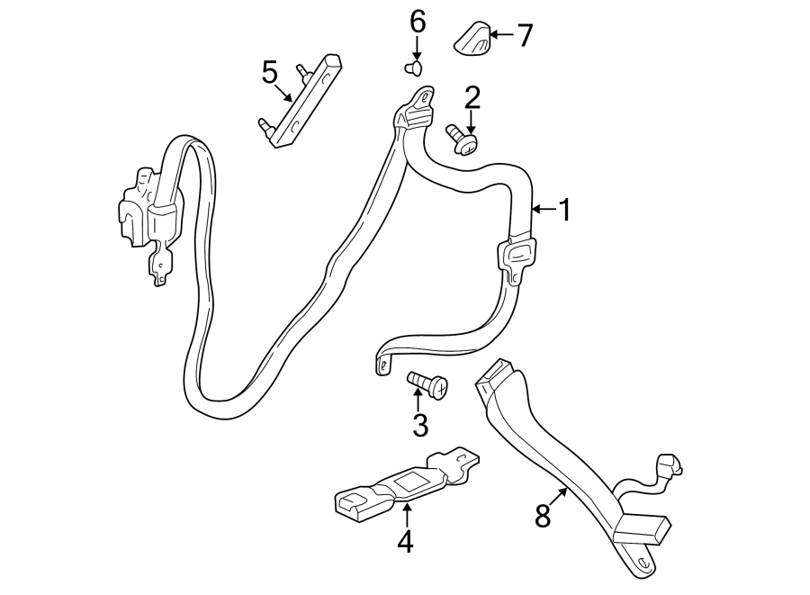 4RESTRAINT SYSTEMS. FRONT SEAT BELTS.https://images.simplepart.com/images/parts/motor/fullsize/PM01345.png