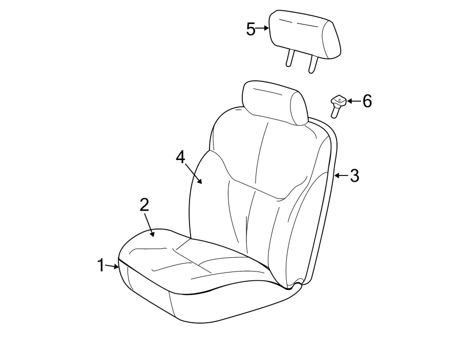 6SEATS & TRACKS. FRONT SEAT COMPONENTS.https://images.simplepart.com/images/parts/motor/fullsize/PM01355.png