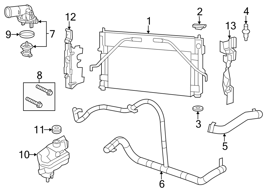 13RADIATOR & COMPONENTS.https://images.simplepart.com/images/parts/motor/fullsize/PM08096.png