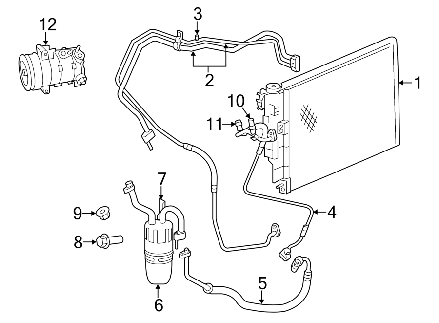 11AIR CONDITIONER & HEATER. COMPRESSOR & LINES. CONDENSER.https://images.simplepart.com/images/parts/motor/fullsize/PM08126.png