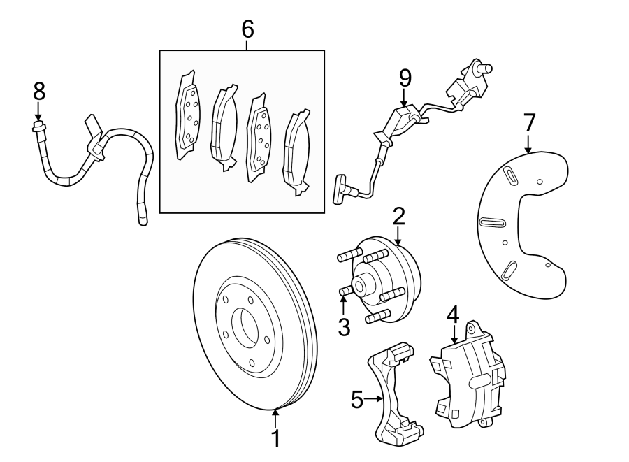 5FRONT SUSPENSION. BRAKE COMPONENTS.https://images.simplepart.com/images/parts/motor/fullsize/PM08360.png