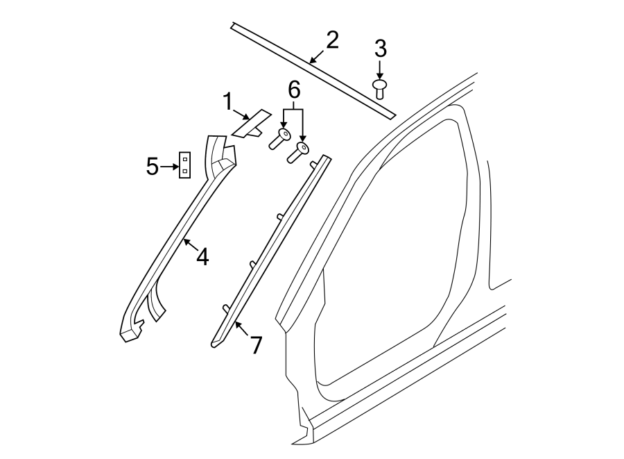 6ROOF. EXTERIOR TRIM.https://images.simplepart.com/images/parts/motor/fullsize/PR11467.png