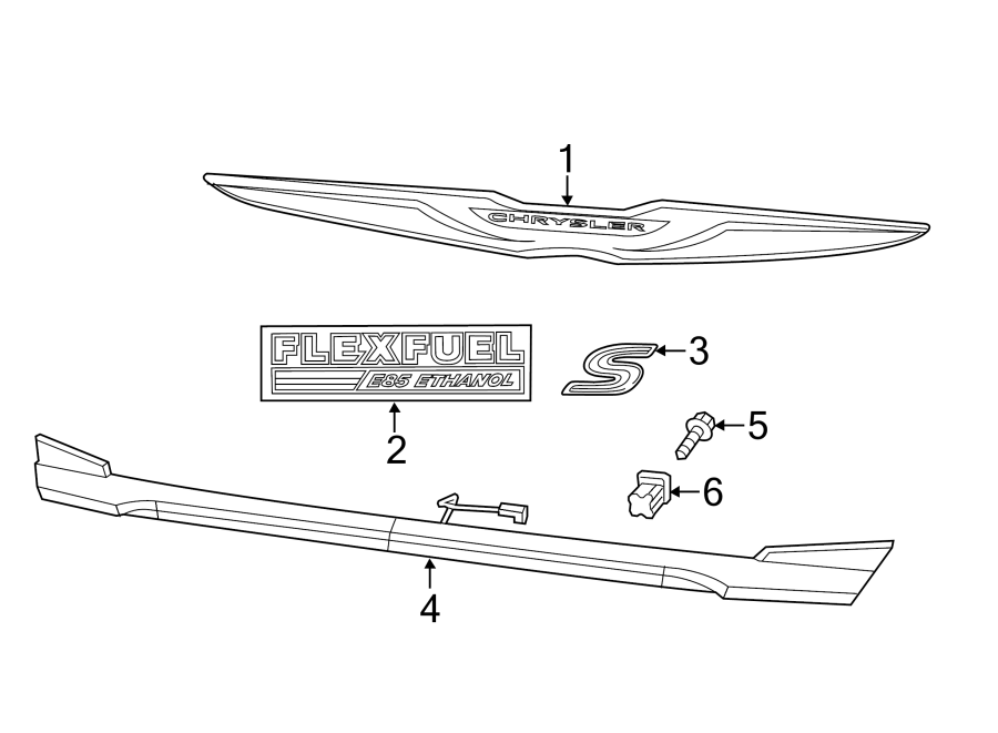 2TRUNK LID. EXTERIOR TRIM.https://images.simplepart.com/images/parts/motor/fullsize/PR11780.png