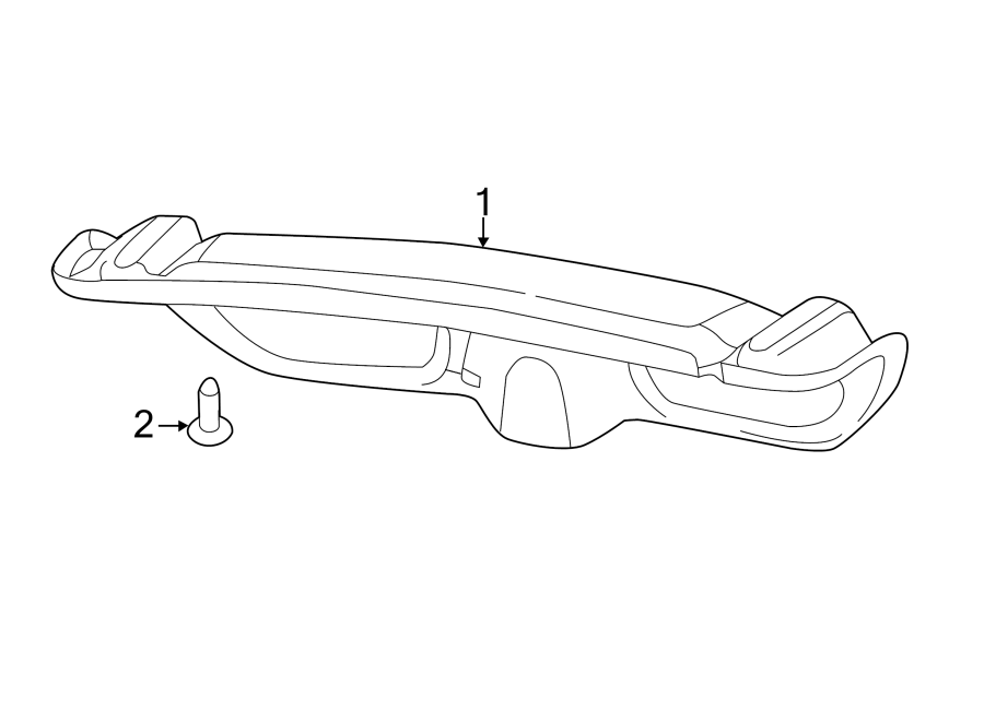 TRUNK LID. INTERIOR TRIM.