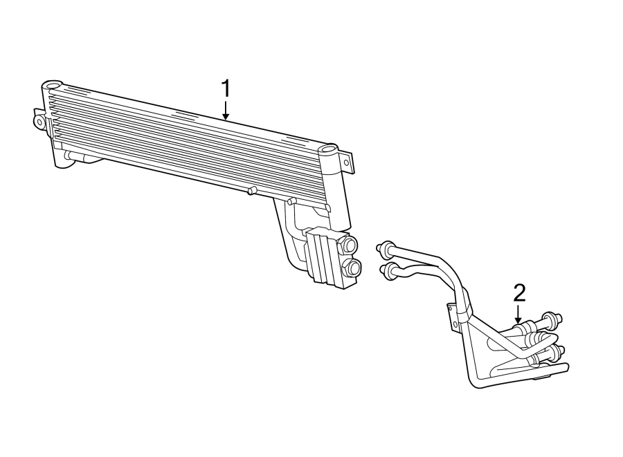 TRANS OIL COOLER.