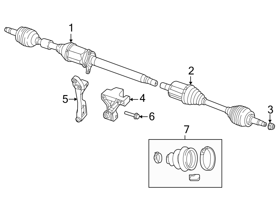 FRONT SUSPENSION. DRIVE AXLES.