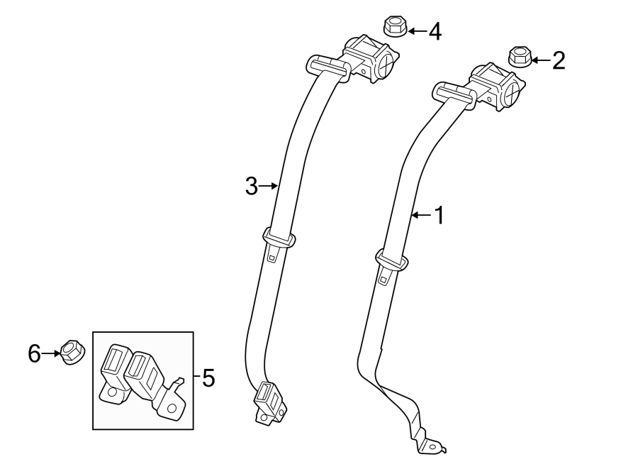 1RESTRAINT SYSTEMS. REAR SEAT BELTS.https://images.simplepart.com/images/parts/motor/fullsize/PR15380.png