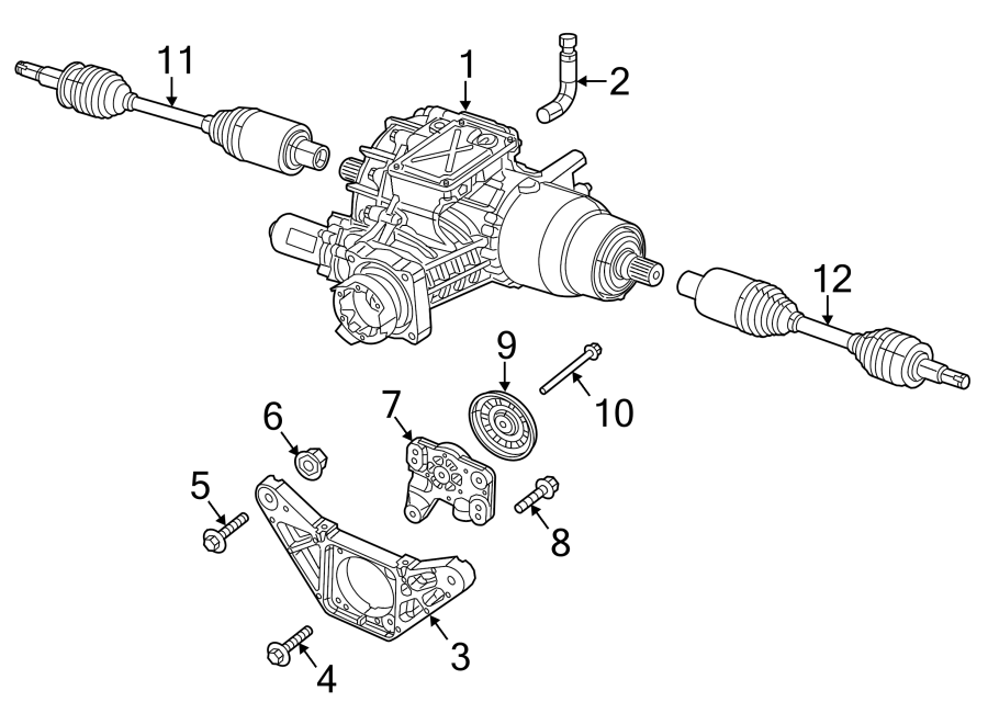 REAR SUSPENSION. AXLE & DIFFERENTIAL.