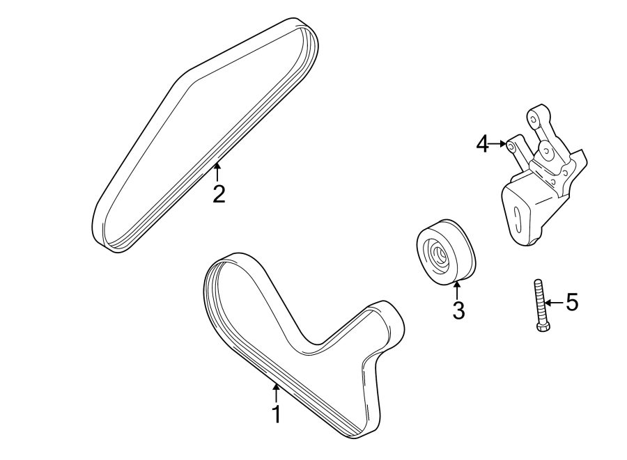 BELTS & PULLEYS. Diagram