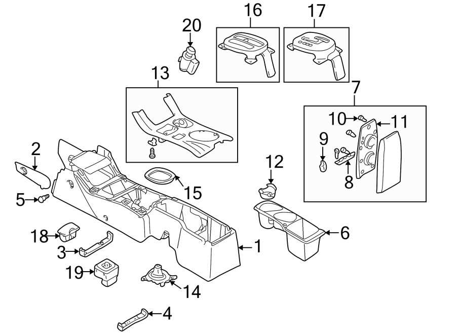 1CONSOLE. CENTER.https://images.simplepart.com/images/parts/motor/fullsize/PT01355.png