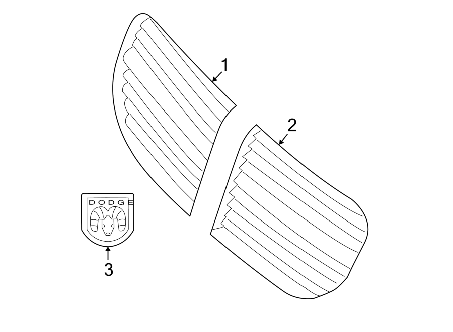 3GRILLE & COMPONENTS.https://images.simplepart.com/images/parts/motor/fullsize/PT05010.png