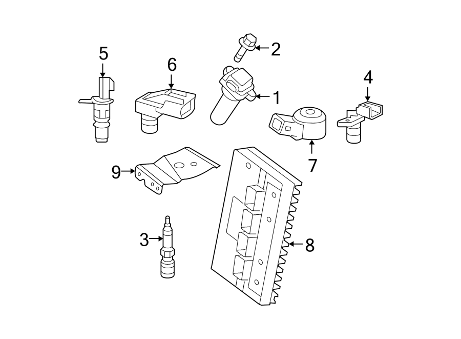 Diagram IGNITION SYSTEM. for your 1997 Dodge Ram 1500   