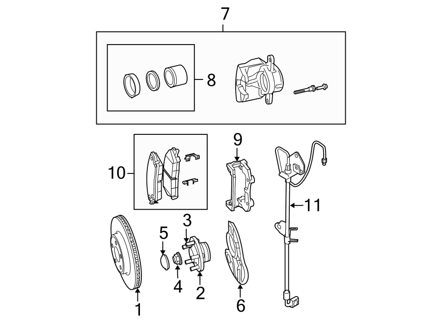 10FRONT SUSPENSION. BRAKE COMPONENTS.https://images.simplepart.com/images/parts/motor/fullsize/PT05360.png