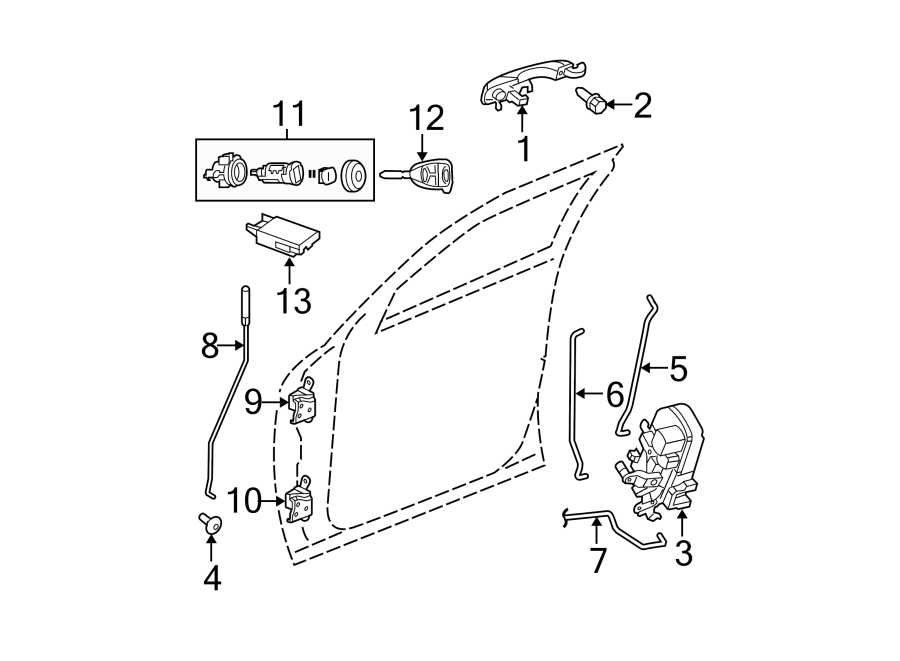 12FRONT DOOR. LOCK & HARDWARE.https://images.simplepart.com/images/parts/motor/fullsize/PT05555.png