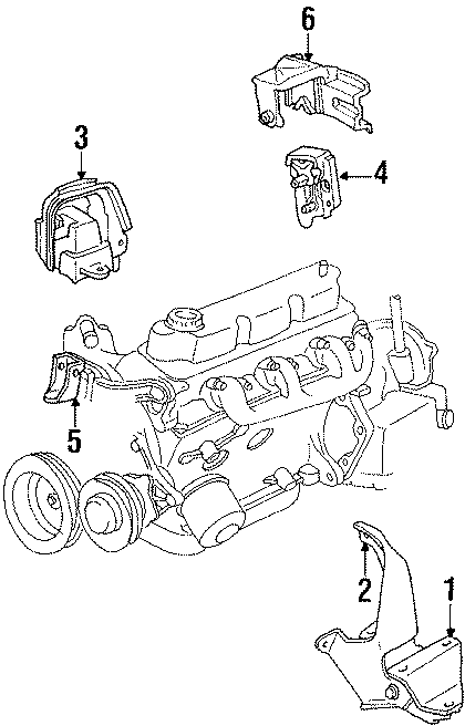 4ENGINE / TRANSAXLE. ENGINE & TRANS MOUNTING.https://images.simplepart.com/images/parts/motor/fullsize/RA90075.png