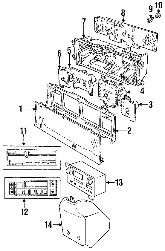 10INSTRUMENT PANEL. INSTRUMENT GAUGES. SOUND SYSTEM.https://images.simplepart.com/images/parts/motor/fullsize/RA90111.png