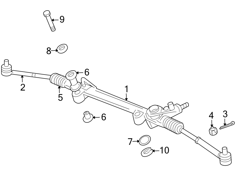 Diagram STEERING GEAR & LINKAGE. for your Dodge