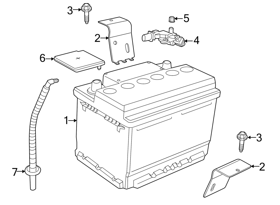 Diagram BATTERY. for your Dodge Viper  