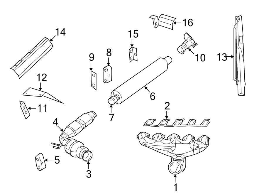 16EXHAUST SYSTEM. EXHAUST COMPONENTS.https://images.simplepart.com/images/parts/motor/fullsize/RT13165.png