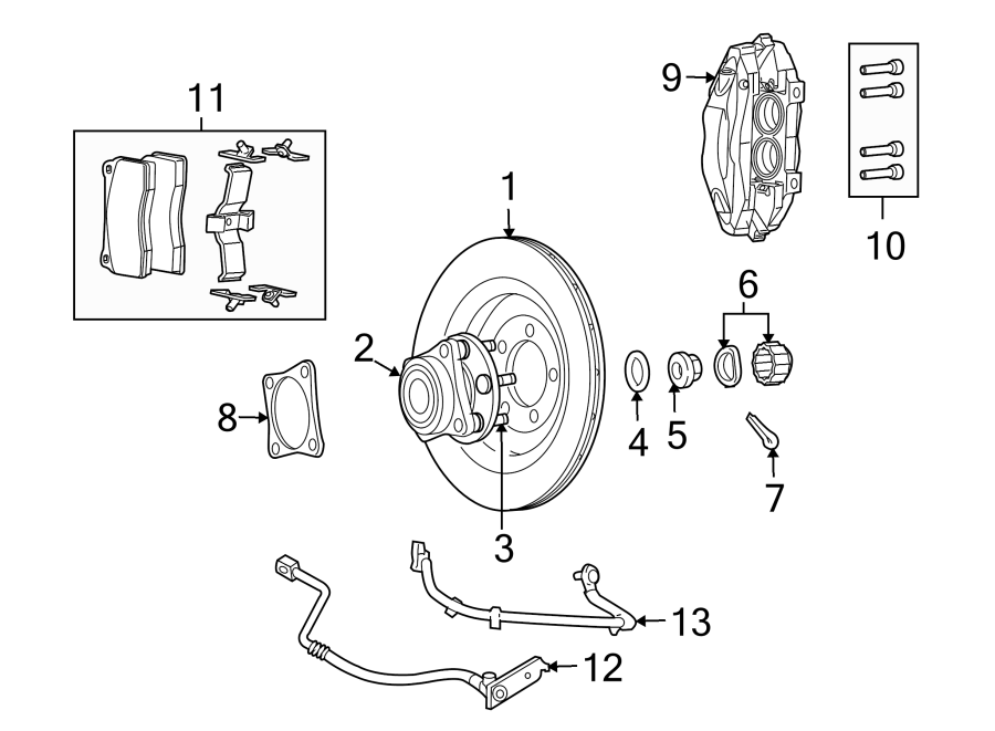 4REAR SUSPENSION. BRAKE COMPONENTS.https://images.simplepart.com/images/parts/motor/fullsize/RT13350.png