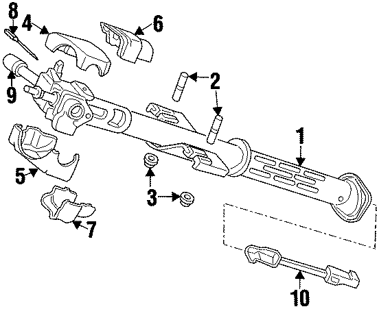 3SHAFT & INTERNAL COMPONENTS. SHROUD. STEERING COLUMN ASSEMBLY. SWITCHES & LEVERS.https://images.simplepart.com/images/parts/motor/fullsize/RT93225.png