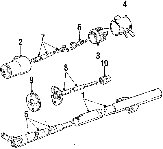 6STEERING COLUMN. HOUSING & COMPONENTS. SHAFT & INTERNAL COMPONENTS.https://images.simplepart.com/images/parts/motor/fullsize/SA2108.png