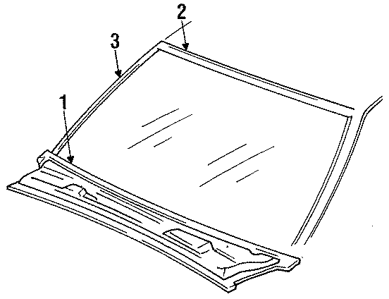 1WINDSHIELD. GLASS. REVEAL MOLDINGS.https://images.simplepart.com/images/parts/motor/fullsize/SB89620.png