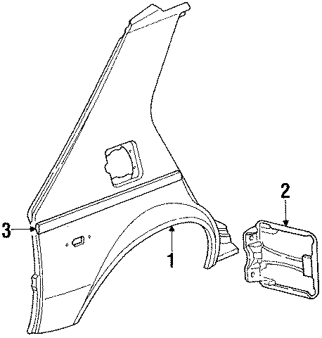 3QUARTER PANEL. EXTERIOR TRIM. OUTER COMPONENTS.https://images.simplepart.com/images/parts/motor/fullsize/SF5150.png