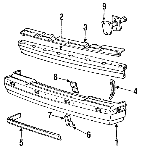 4FRONT BUMPER. BUMPER ASSEMBLY.https://images.simplepart.com/images/parts/motor/fullsize/SG1010.png