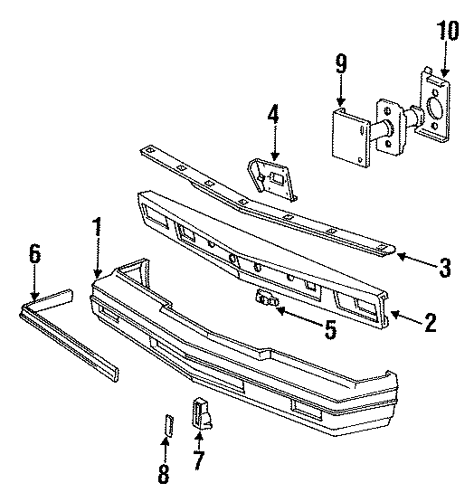 4FRONT BUMPER. BUMPER ASSEMBLY.https://images.simplepart.com/images/parts/motor/fullsize/SH85010.png