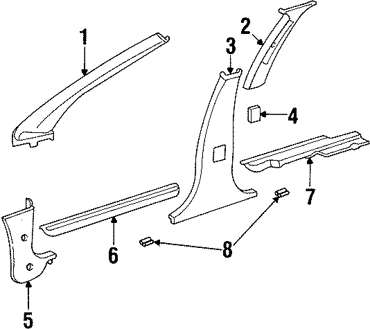 4PILLARS. ROCKER & FLOOR. INTERIOR TRIM.https://images.simplepart.com/images/parts/motor/fullsize/SM96250.png