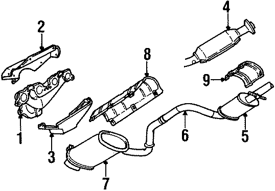 8EXHAUST SYSTEM. EXHAUST COMPONENTS. MANIFOLD.https://images.simplepart.com/images/parts/motor/fullsize/SM96895.png