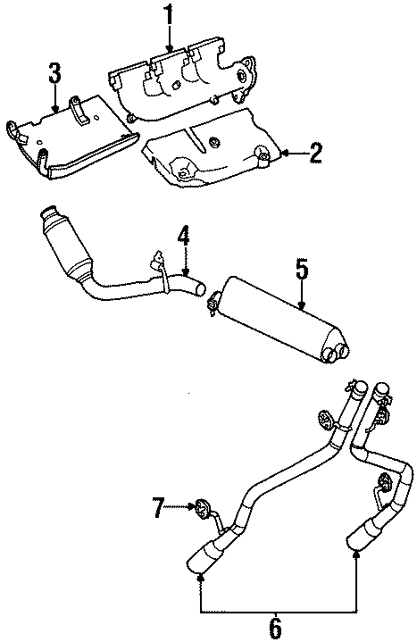 1EXHAUST SYSTEM. EXHAUST COMPONENTS.https://images.simplepart.com/images/parts/motor/fullsize/ST97185.png