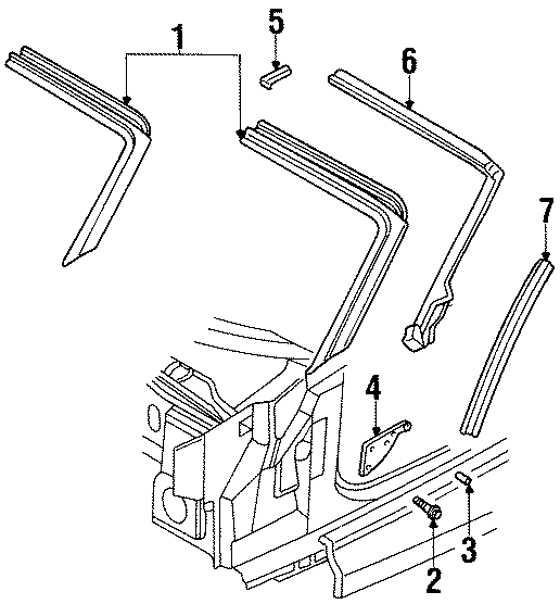 3ROOF. WINDSHIELD HEADER & COMPONENTS.https://images.simplepart.com/images/parts/motor/fullsize/ST97290.png