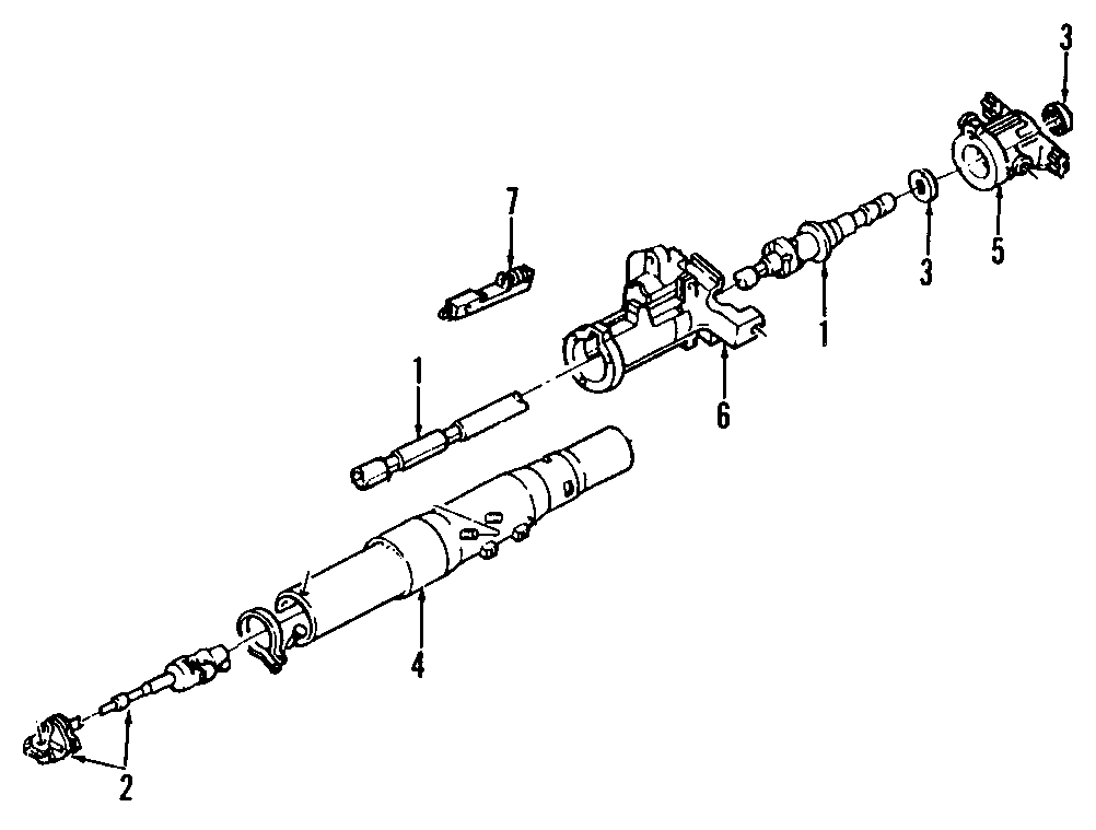 Diagram STEERING COLUMN. for your 2015 Ford E-450 Super Duty   