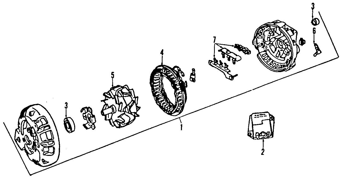 ALTERNATOR. Diagram