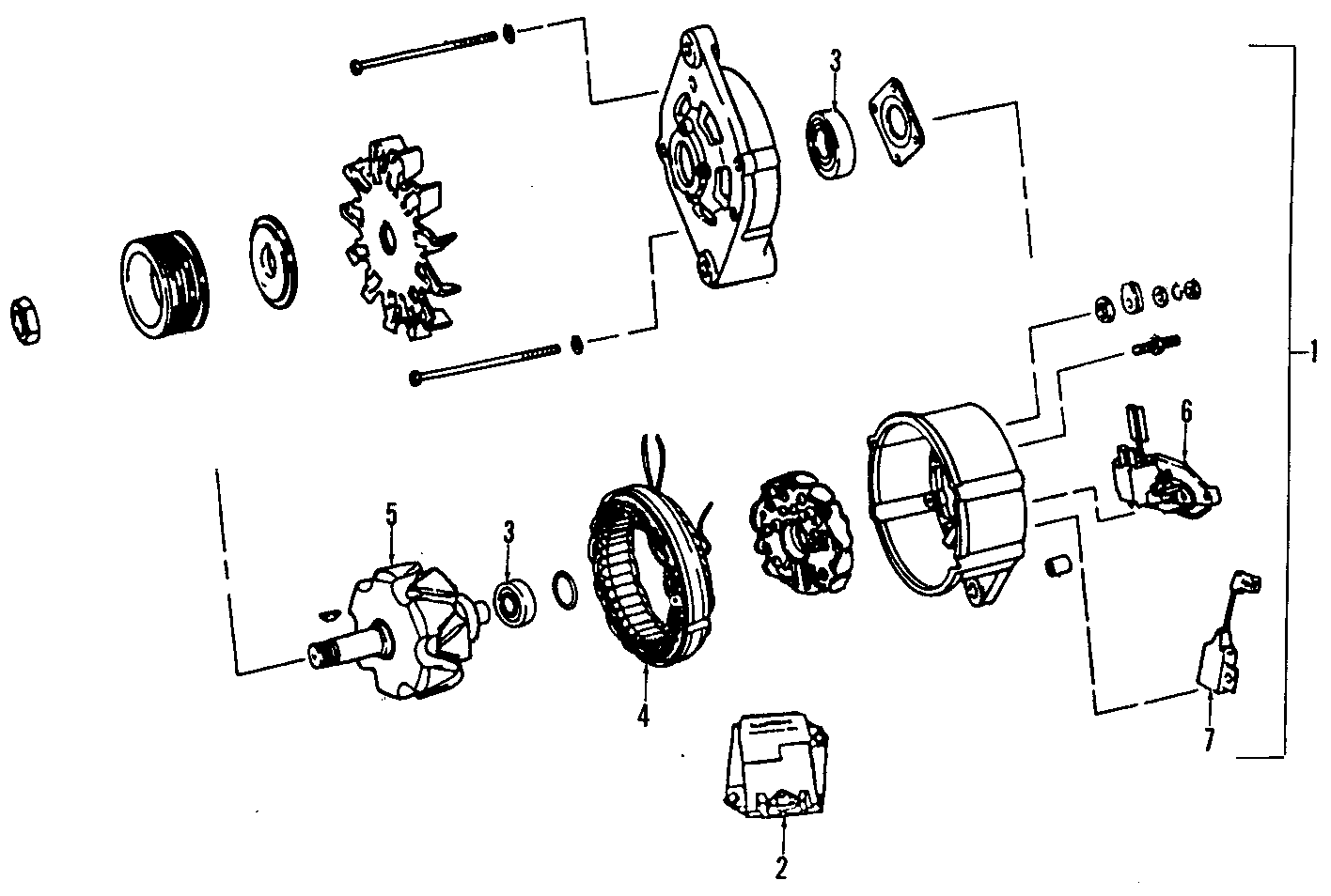 ALTERNATOR. Diagram