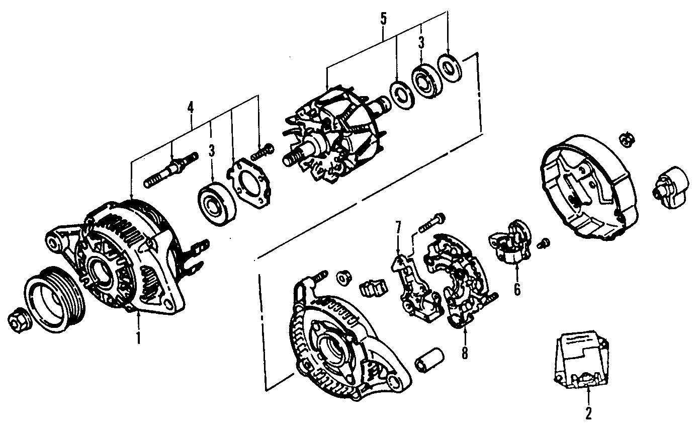 ALTERNATOR. Diagram