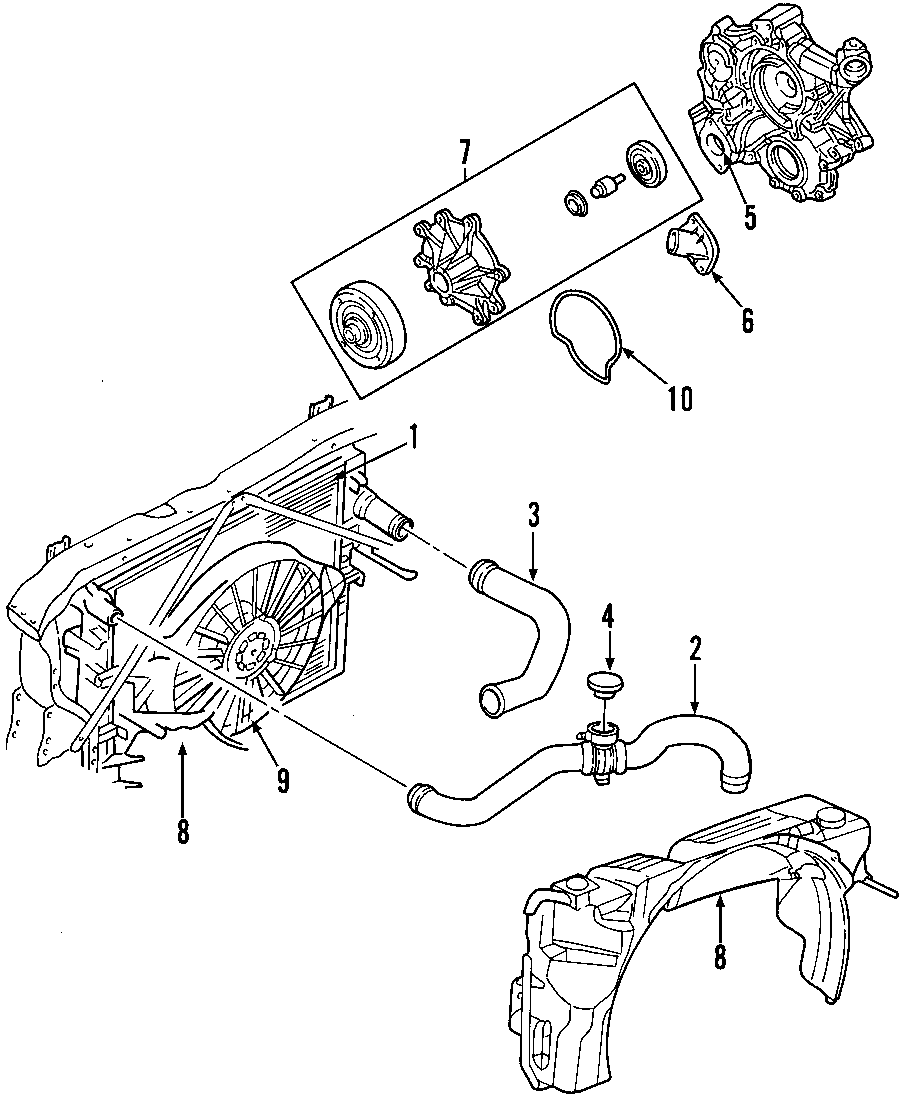 8COOLING SYSTEM. COOLING FAN. RADIATOR. WATER PUMP.https://images.simplepart.com/images/parts/motor/fullsize/T034122.png