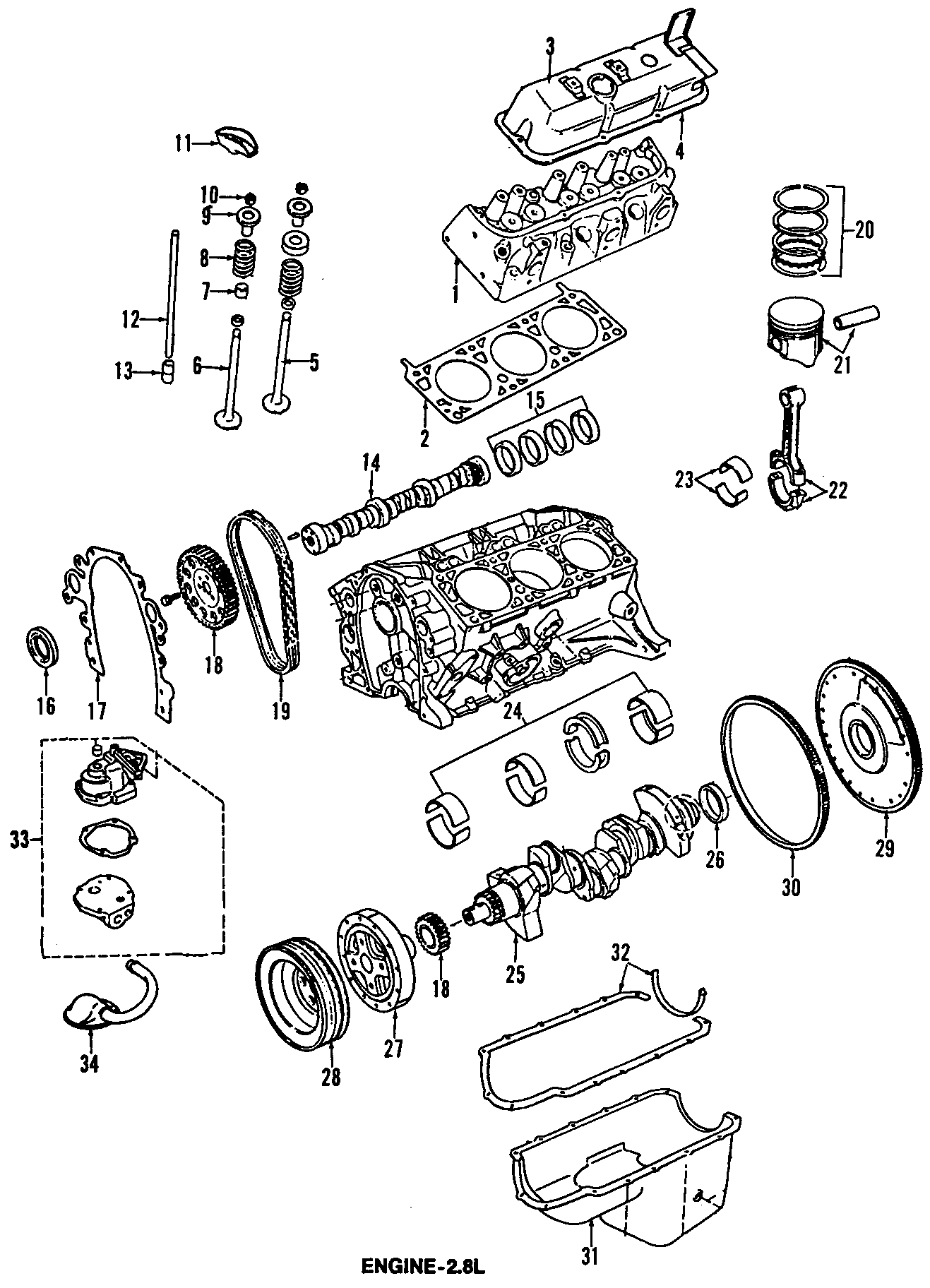 CAMSHAFT & TIMING. CRANKSHAFT & BEARINGS. CYLINDER HEAD & VALVES. LUBRICATION. MOUNTS. PISTONS. RINGS & BEARINGS.https://images.simplepart.com/images/parts/motor/fullsize/T037150.png