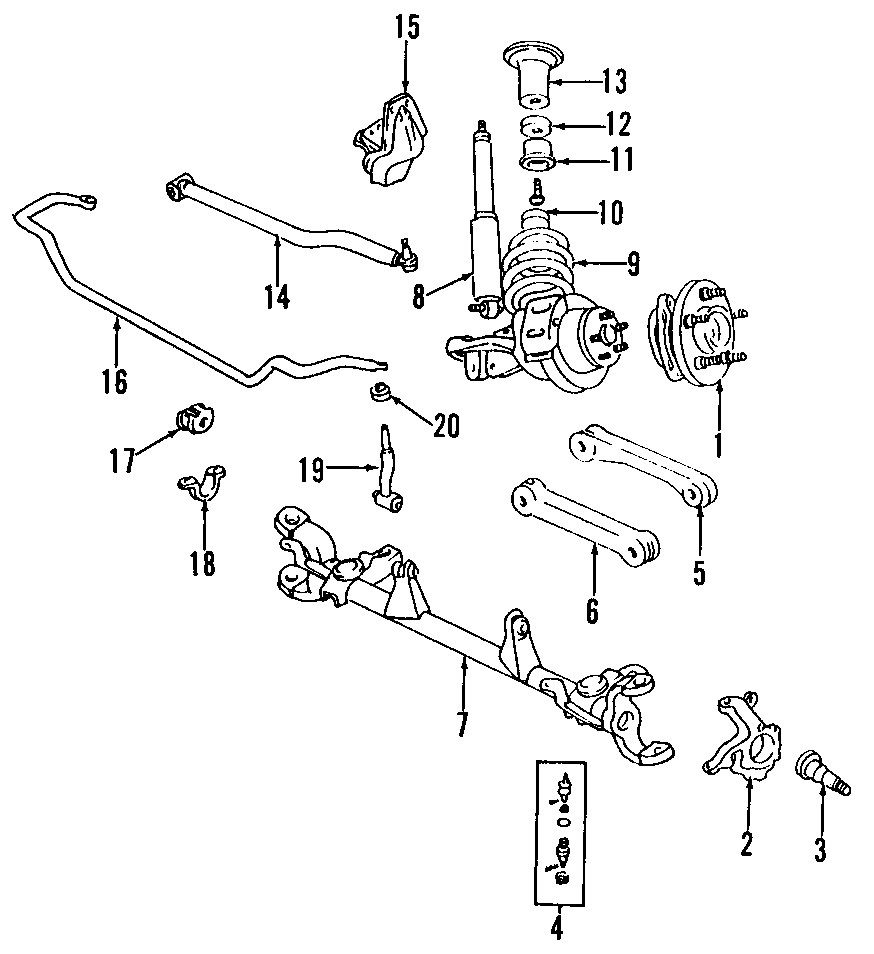 FRONT SUSPENSION.