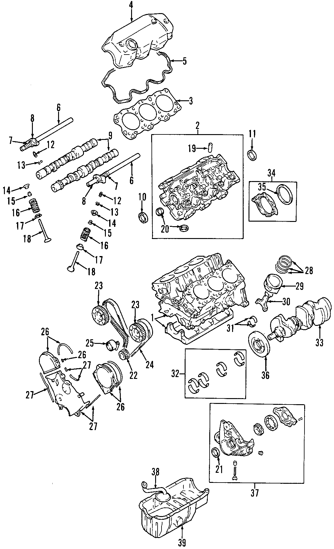 CAMSHAFT & TIMING. CRANKSHAFT & BEARINGS. CYLINDER HEAD & VALVES. LUBRICATION. MOUNTS. PISTONS. RINGS & BEARINGS.https://images.simplepart.com/images/parts/motor/fullsize/T040030.png