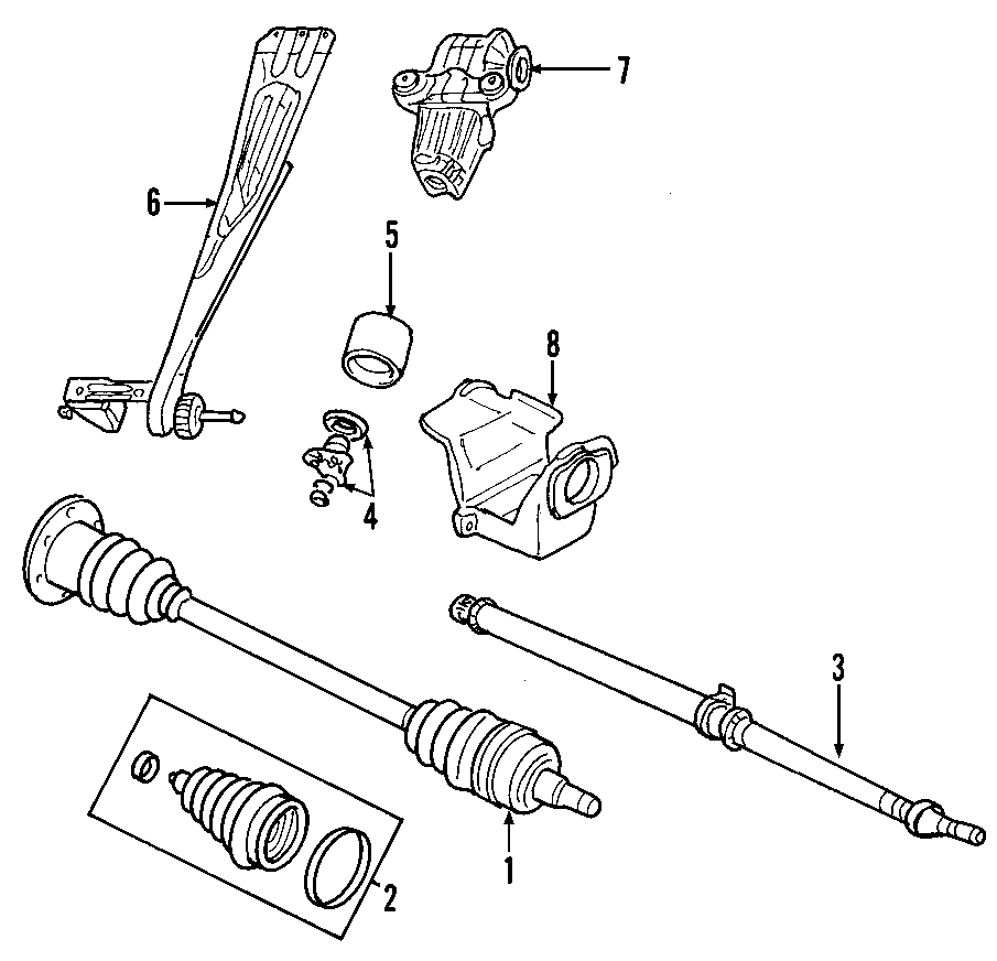 6DRIVE AXLES. REAR AXLE. AXLE SHAFTS & JOINTS. DIFFERENTIAL. PROPELLER SHAFT.https://images.simplepart.com/images/parts/motor/fullsize/T040087.png