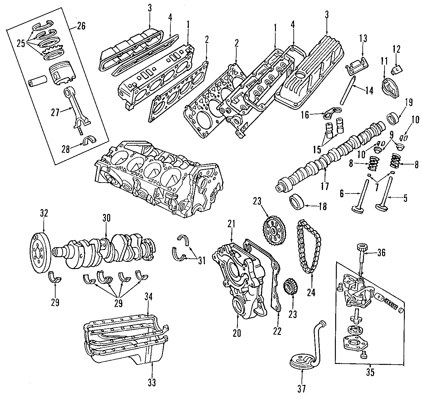 CAMSHAFT & TIMING. CRANKSHAFT & BEARINGS. CYLINDER HEAD & VALVES. LUBRICATION. MOUNTS. PISTONS. RINGS & BEARINGS.https://images.simplepart.com/images/parts/motor/fullsize/T041030.png